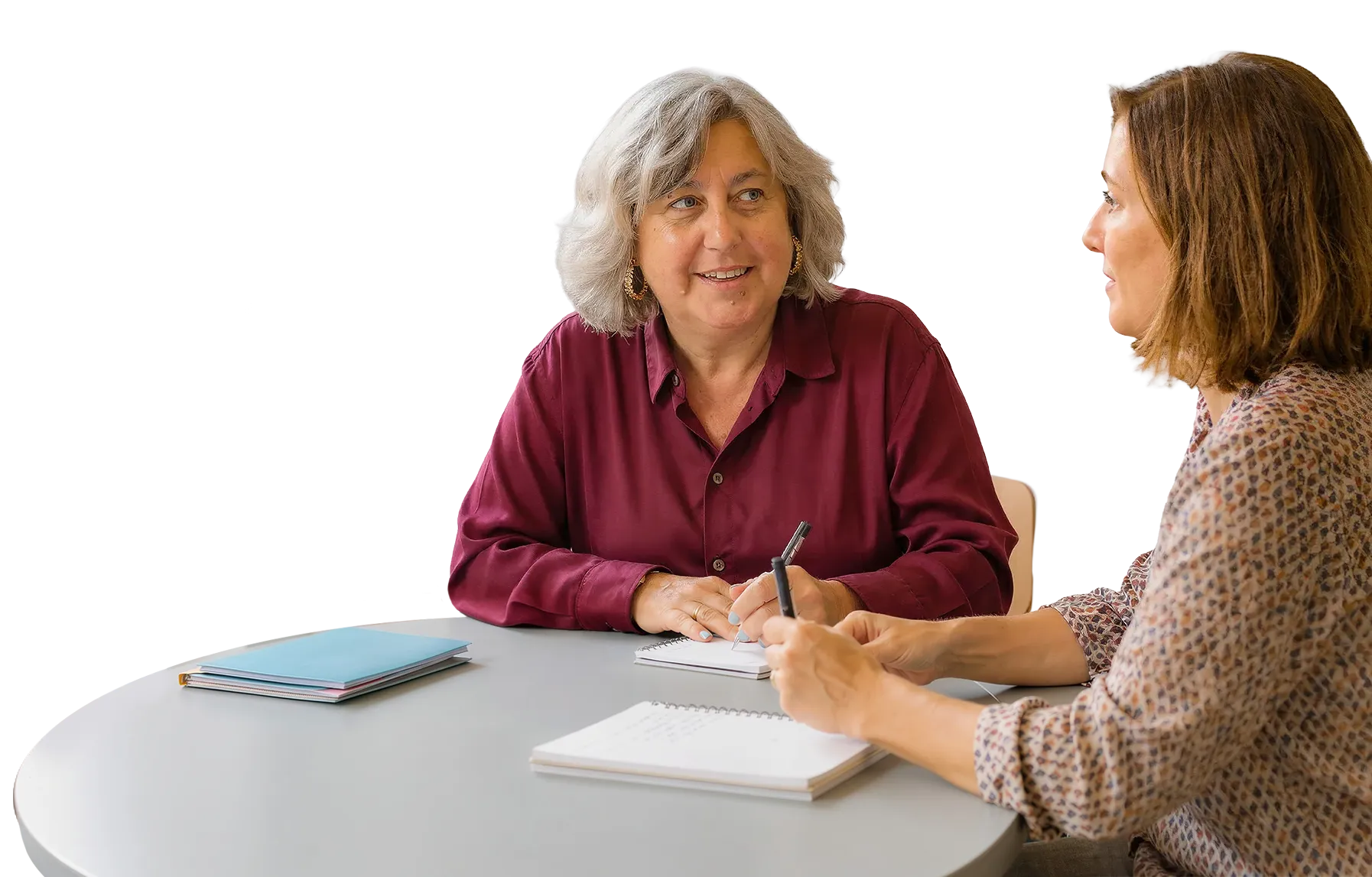 Nathalie Guigues en séance de coaching professionnel